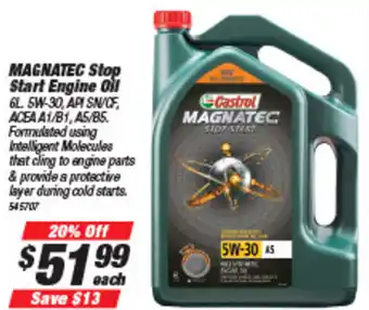 SuperCheap Auto Castrol Magnatec Stop Start Engine Oil 545707 offer