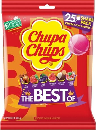 IGA Chupa Chups The Best Of Jumbo Share 25 Pack offer