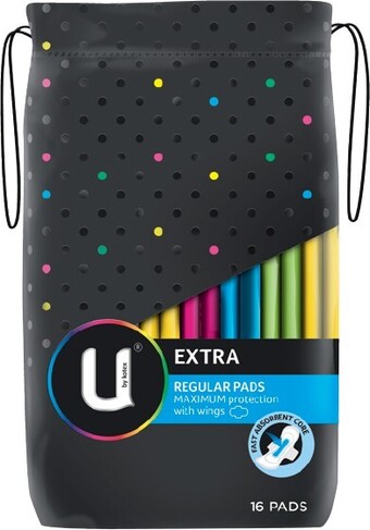 IGA U By Kotex Pads 8-16 Pack Selected Varieties offer