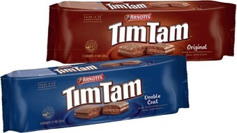 IGA Arnott’s Chocolate Tim Tam Biscuits 160-200g Selected Varieties offer