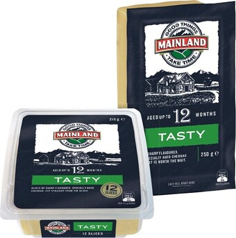 IGA Mainland Cheese Block or Slices 180-250g Selected Varieties offer