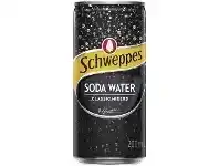 Officeworks Schweppes Soda Water 200mL 24 Cans offer