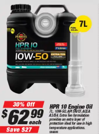 SuperCheap Auto HPR 10 Engine Oil 559695 offer
