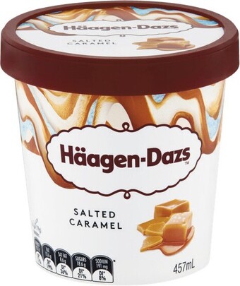 Woolworths Haagen Dazs Ice Cream 420-457ml – From the Freezer offer