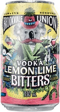 Woolworths Brookvale Union Vodka Lemon Lime Bitters Cans 6x330ml offer