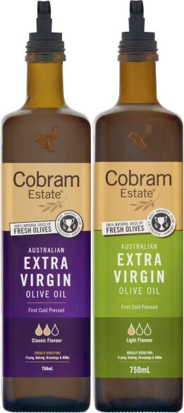 Coles Cobram Estate Olive Oil 750mL offer