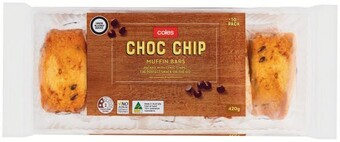 Coles Coles Muffin Bars 10 Pack 420g offer