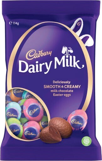 Coles Cadbury Small Egg Bags 110g-125g offer