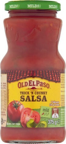 Coles Old El Paso Thick ’N Chunky Salsa 375g offer