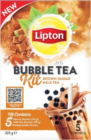 Coles Lipton Bubble Tea 5 Pack offer
