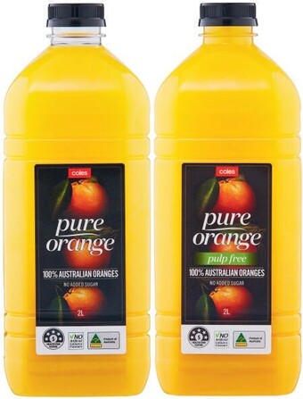 Coles Coles Juice 2 Litre offer