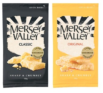 Coles Mersey Valley Cheddar Cheese 180g offer