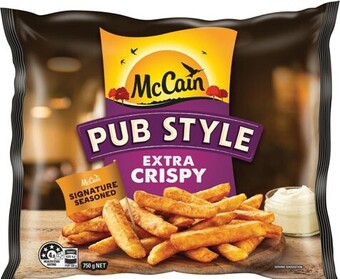 Coles McCain Pub Style Fries 750g offer
