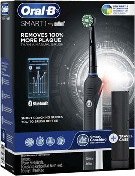Coles Oral B Smart 1 Electric Toothbrush 1 Pack offer