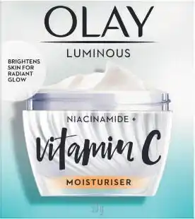 Coles Olay Luminous Niacinamide + Vitamin C Moisturiser 50g offer