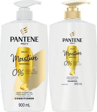 Coles Pantene Shampoo or Conditioner 900mL offer