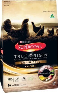 Coles Supercoat True Origin Dry Dog Food 2.5kg offer