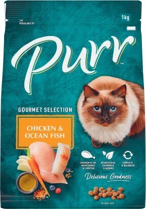Purr Dry Cat Food 1kg