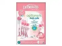 Baby Bunting Dr Browns Options+ Bottle Narrow Neck Gift Set Pink offer