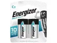 Officeworks Energizer MAX Plus C Alkaline Batteries 2 Pack offer