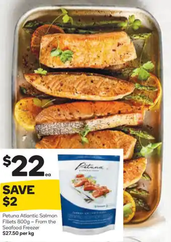 Petuna Atlantic Salmon Fillets 800g