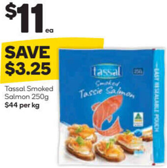 Woolworths Tassal Smoked Salmon 250g offer