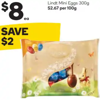 Woolworths Lindt Mini Eggs 300g offer