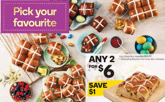 Woolworths Hot Cross Bun offer