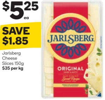 Woolworths Jarlsberg Cheese Slices 150g offer