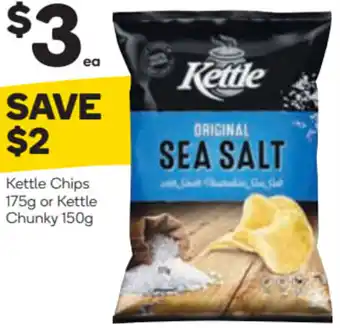 Woolworths Kettle Chips 175g Or Kettle Chunky 150g offer