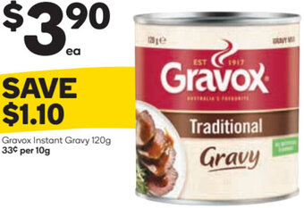 Woolworths Gravox Instant Gravy 120g offer