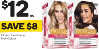 Woolworths L'Oreal Excellence Hair Colour offer