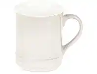 LivingStyles Chasseur La Cuisson Mug, 350ml, Antique Cream offer