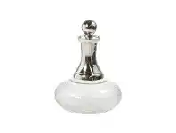 LivingStyles Britt Metal & Glass Wine Decanter, Large offer