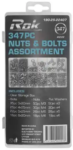 Coles Rok Assorted Nuts & Bolts offer