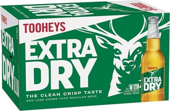 IGA Tooheys Extra Dry 24 Pack offer