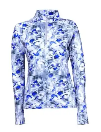 Dublin Sapphire Print Long Sleeve Top