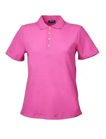 Horseland Dublin Raquel Short Sleeve Pique Relaxed Polo - Pink offer