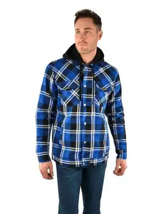 Horseland Wrangler Mens Sullivan Logo Shirt Jacket offer