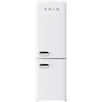 JB Hi-Fi ChiQ CRBM227NW 231L Retro Style Bottom Mount Fridge (White) offer