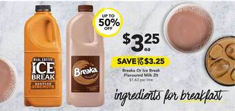 Drakes Breaka Or Ice Break Flavoured Milk offer