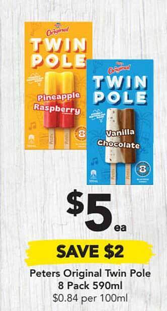 Drakes Peters Original Twin Pole offer