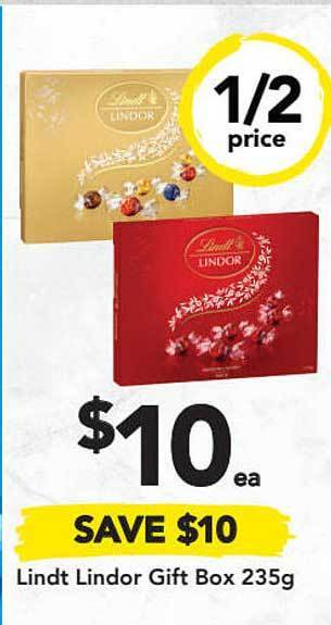 Drakes Lindt Lindor Gift Box 235g offer