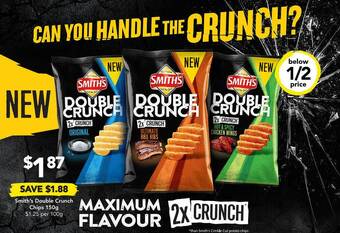Drakes Smith's Double Crunch Chips 150g offer