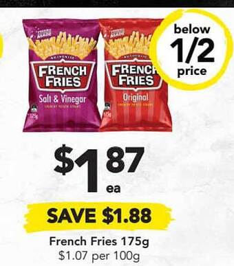 Drakes French Fries 175g offer