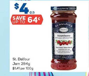 Foodland St. Dalfour Jam 284g offer