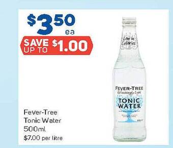 Foodland Fever-Tree Tonic Water 500ml offer