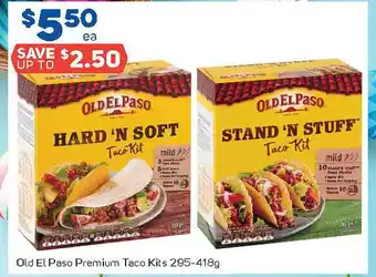 Foodland Old El Paso Premium Taco Kits 295-418g offer