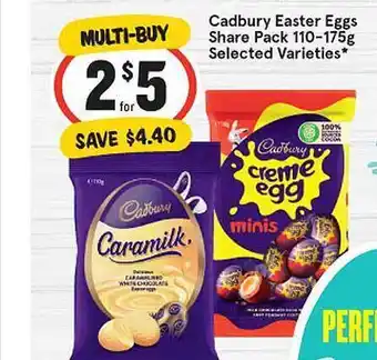 IGA Cadbury Easter Eggs offer