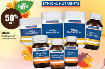 Chemist Discount Centre Ethical Nutrients offer